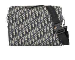 Lingot Messenger, Canvas, Beige/Black/Blue, 16BO0292, S/DB, 3*